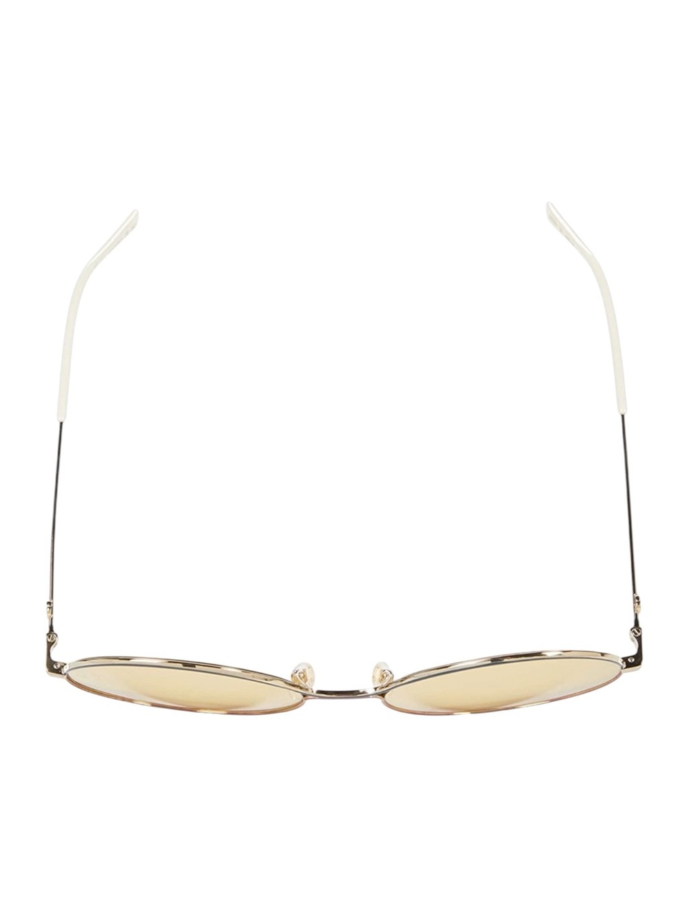 GUCCI GG0395S Oversize 70s Round Sunglasses Gold Blue Red Metal 58-20-140 - Picture 6 of 11